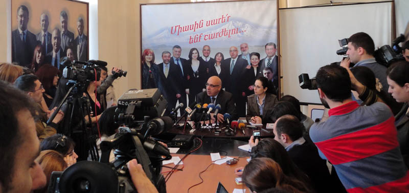 «Ժառանգության» կենտրոնական շտաբը բացված է