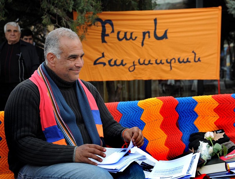 Րաֆֆի Հովհաննիսյանի հացադուլը շարունակվում է