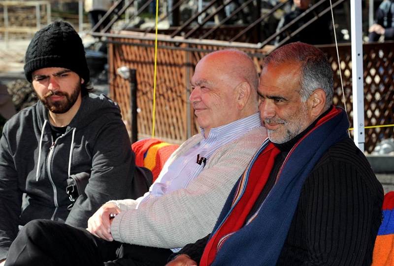 Րաֆֆի Հովհաննիսյանը Ազատության հրապարակում. օր տասներկուերորդ